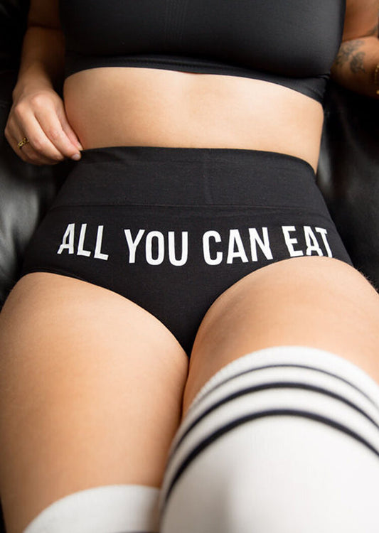 "All You Can Eat" Control Top Underwear